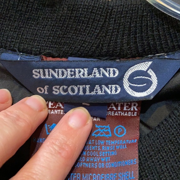 Sunderland Scotland Pullover Jacket Weather Beater - Picture 6 of 9